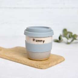 ceramic travel mug mummy